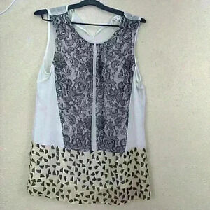 🔥CABI ROSEWATER TUNIC LADYLIKE  SZ M TC1